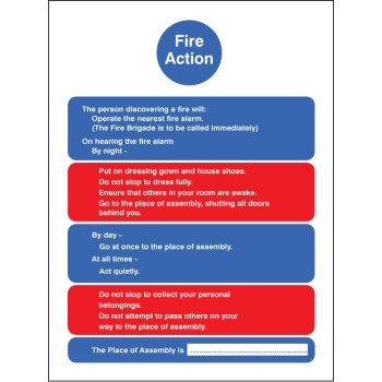 Fire Action- ResIdential Care Homes