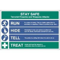 Stay Safe - Run - Hide - Tell - Treat