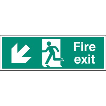 Fire Exit - Down and Left