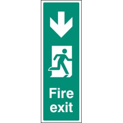 Fire Exit - Down (Portrait)