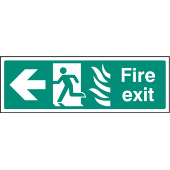 HTM Fire Exit - Arrow Left