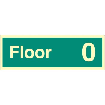 Floor 0 - Floor Level Dwelling ID Signs