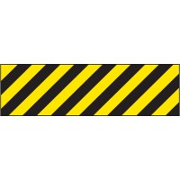 Hazard Marker (Left Hand) - Reflective Aluminium