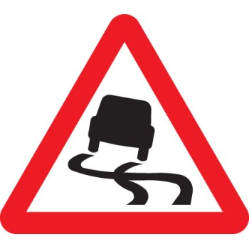 Slippery Road - Class RA1 - Temporary