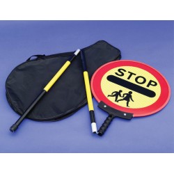 Stop Children Lollipop Sign