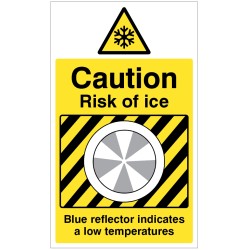 Ice Detector - Caution - Risk of Ice