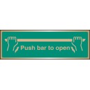 Push Bar to Open