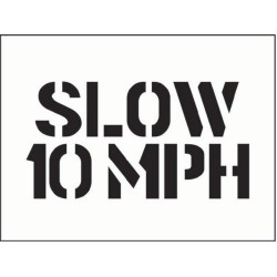 Stencil - Slow 10mph