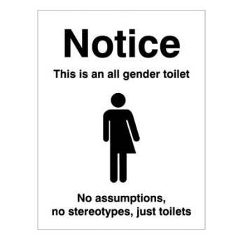 This is an All Gender Toilet