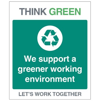 Think Green - We Support Greener Working